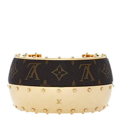 Louis Vuitton Monogram Wild LV Cuff Bracelet M 1 of 5