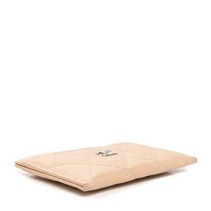 Chanel Caviar Quilted Card Holder Beige 4 of 10