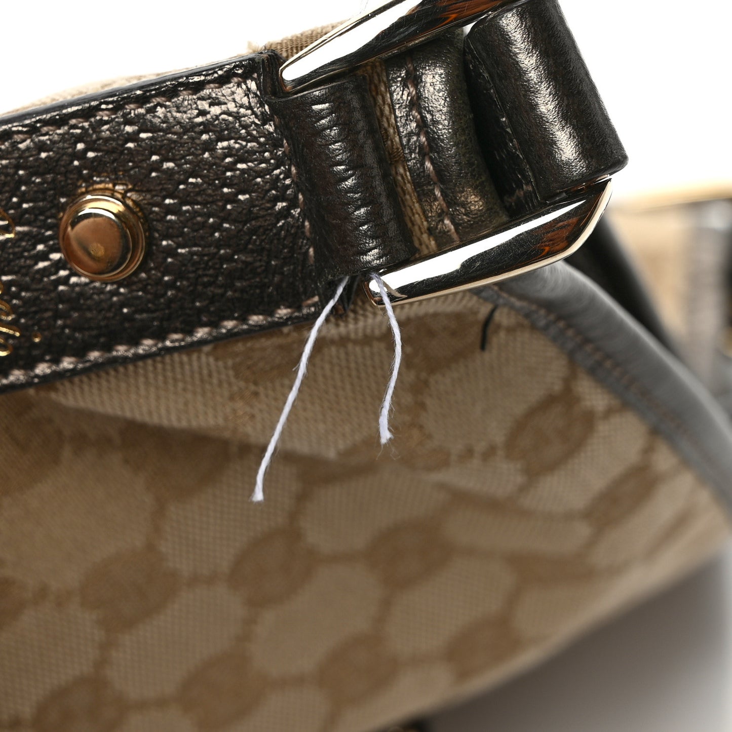 Monogram Abbey Messenger Bag Pewter