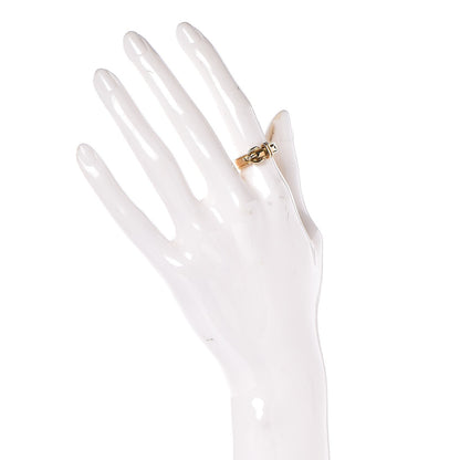Hermes 18K Yellow Gold Buckle Ring Gold 50 5.25 2 of 4