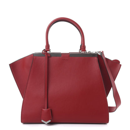 Fendi Vitello Dolce Petite 3Jours Tote Ribes 1 of 11