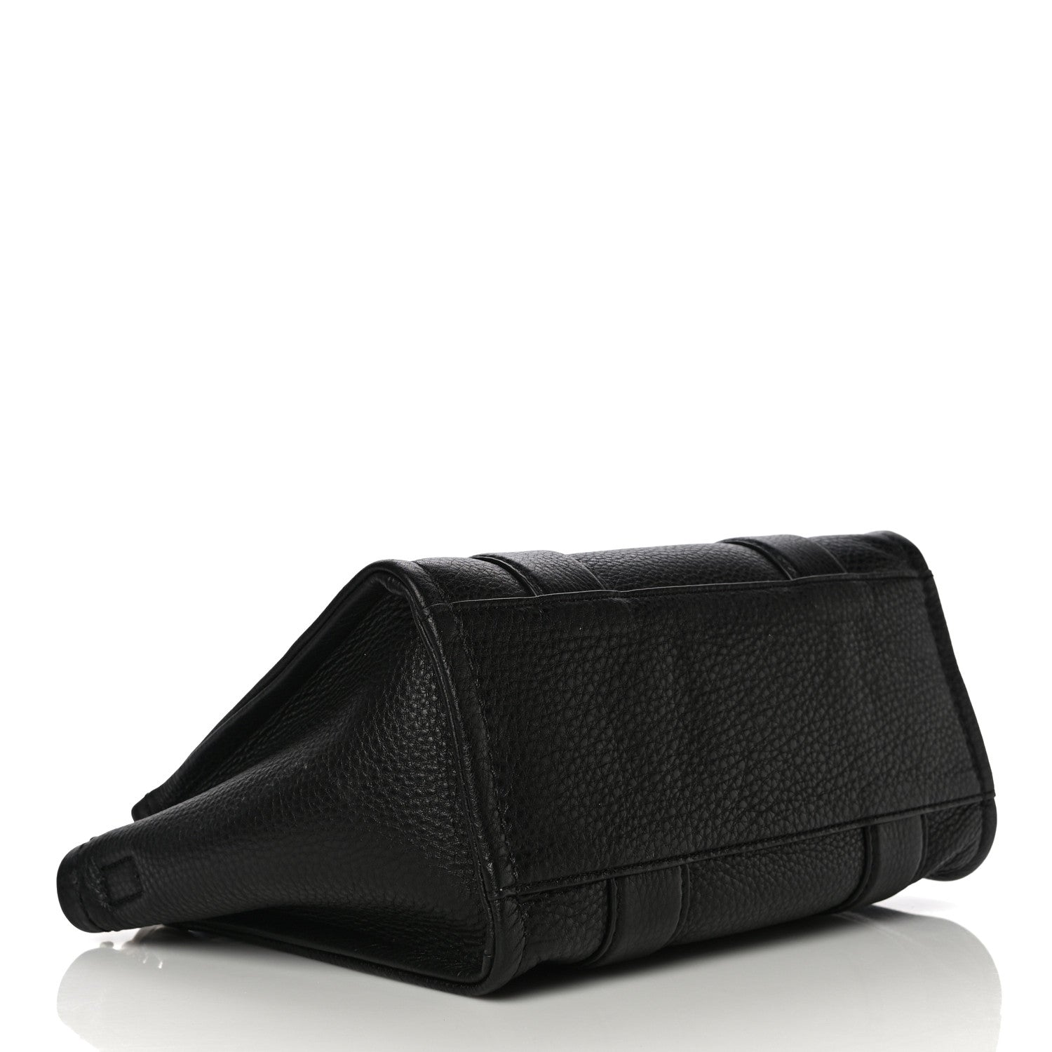 Marc Jacobs Grained Calfskin Small The Tote Bag Black 4 of 12