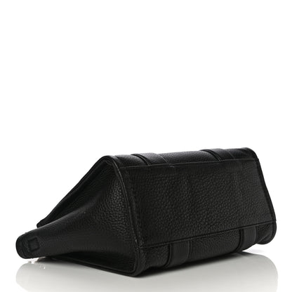 Marc Jacobs Grained Calfskin Small The Tote Bag Black 4 of 12