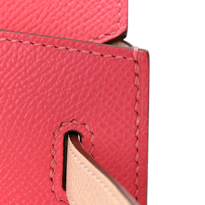 Hermes Epsom Horseshoe Birkin Sellier 25 Rose Azalee Nata 12 of 13