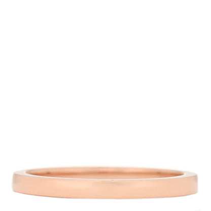 Tiffany 18K Rose Gold 2mm Wedding Band Ring 53 6.5 1 of 4