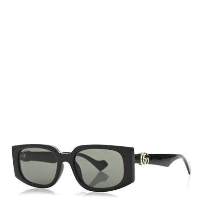 Gucci Acetate Rectangle Frame Sunglasses GG1534S Black 1 of 9
