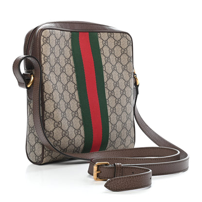 Gucci GG Supreme Monogram Web Small Ophidia Messenger Bag Brown 3 of 10