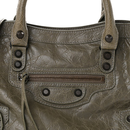 Balenciaga Agneau Arena Classic Hardware Small Le City Army Green 8 of 10