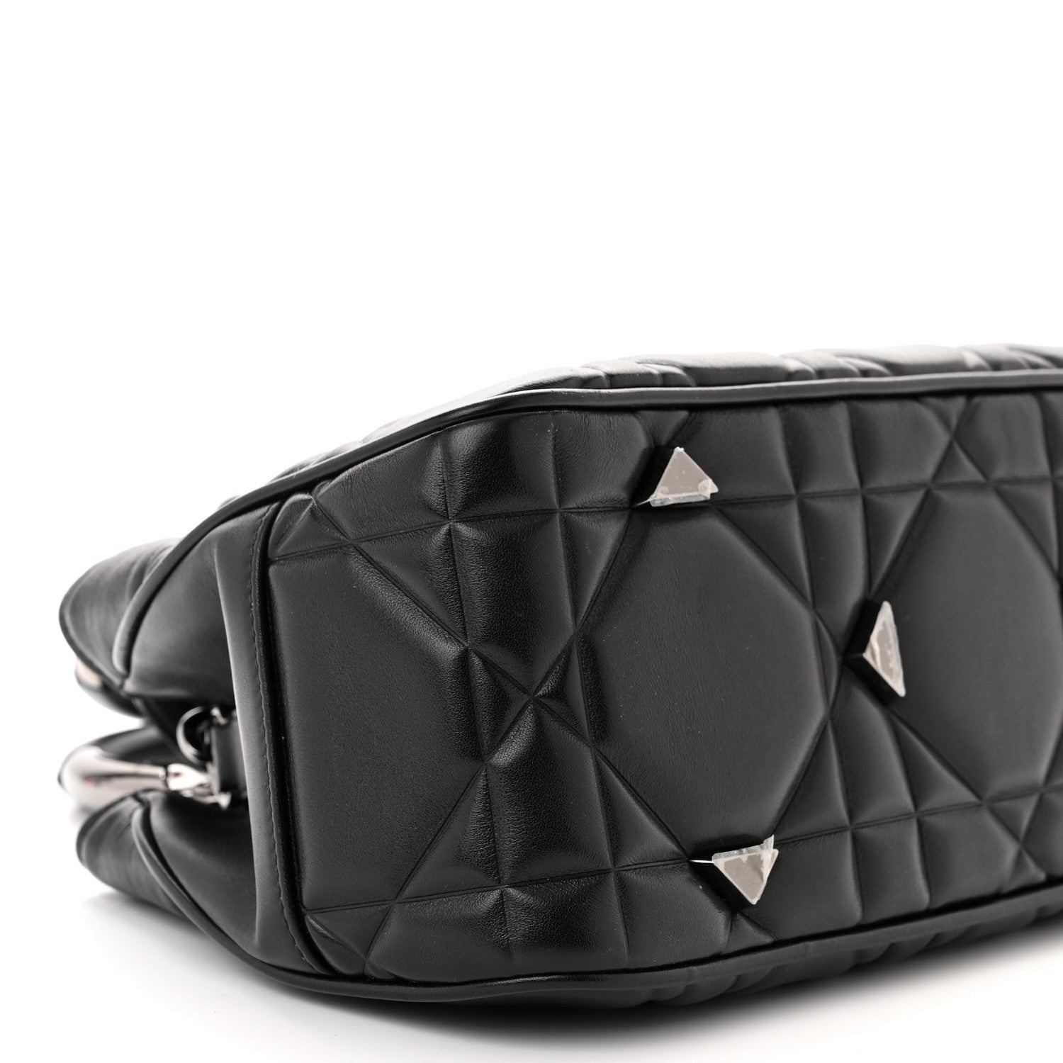 Christian Dior Lambskin Cannage The Lady 95.22 Black 9 of 10