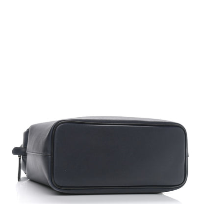 Celine Lambskin Small Soft Cube Satchel Navy 4 of 10