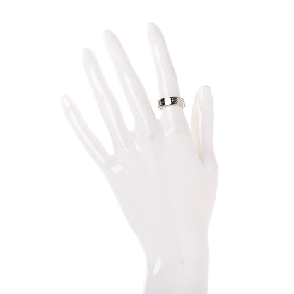 Cartier 18K White Gold 5.5mm LOVE Ring 50 5.25 2 of 4