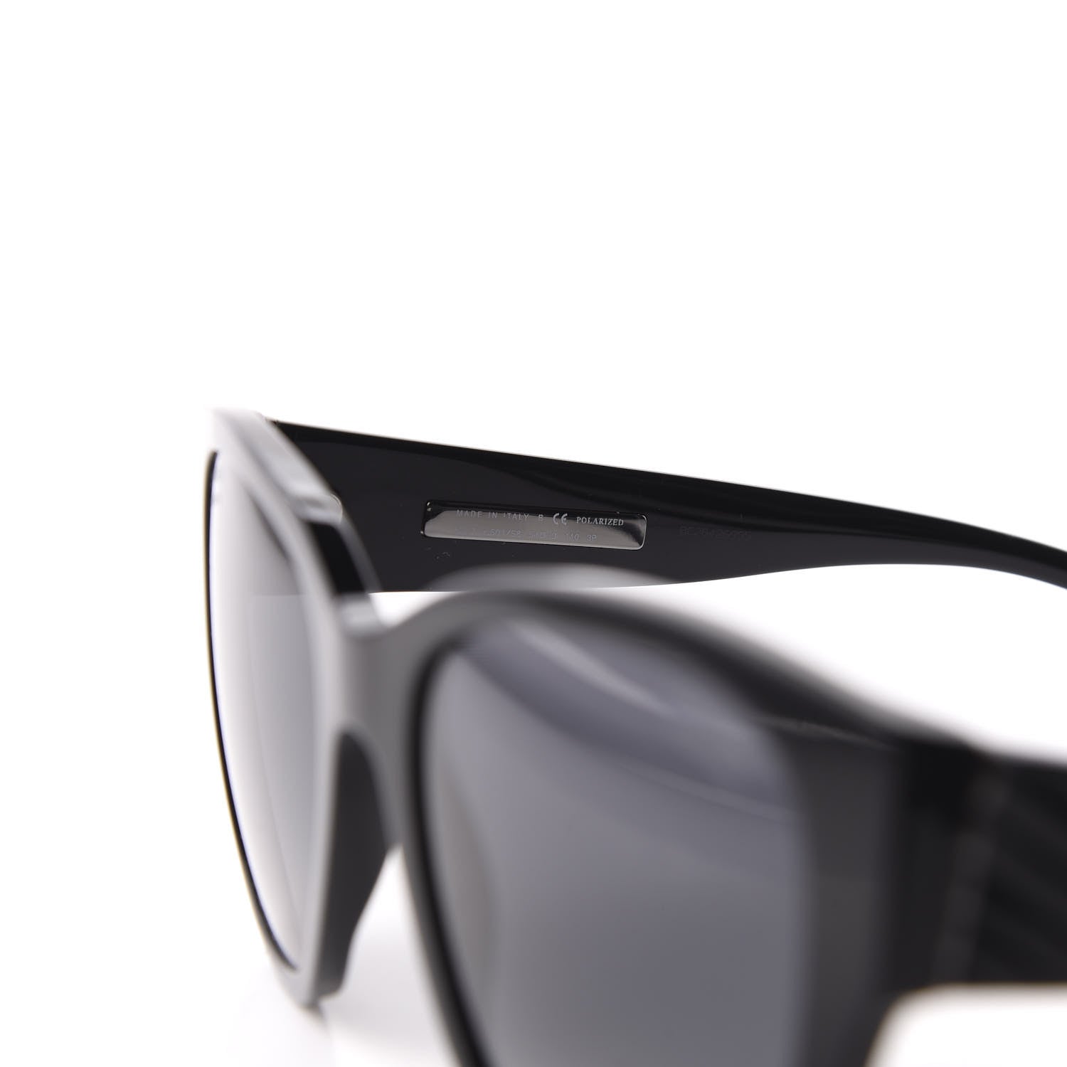 Chanel Acetate Polarized Butterfly CC Sunglasses 5412 Black 5 of 9