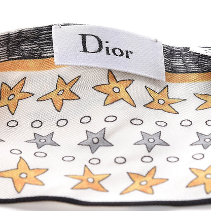 Christian Dior Silk L'Etoile Mitzah Scarf 3 of 5