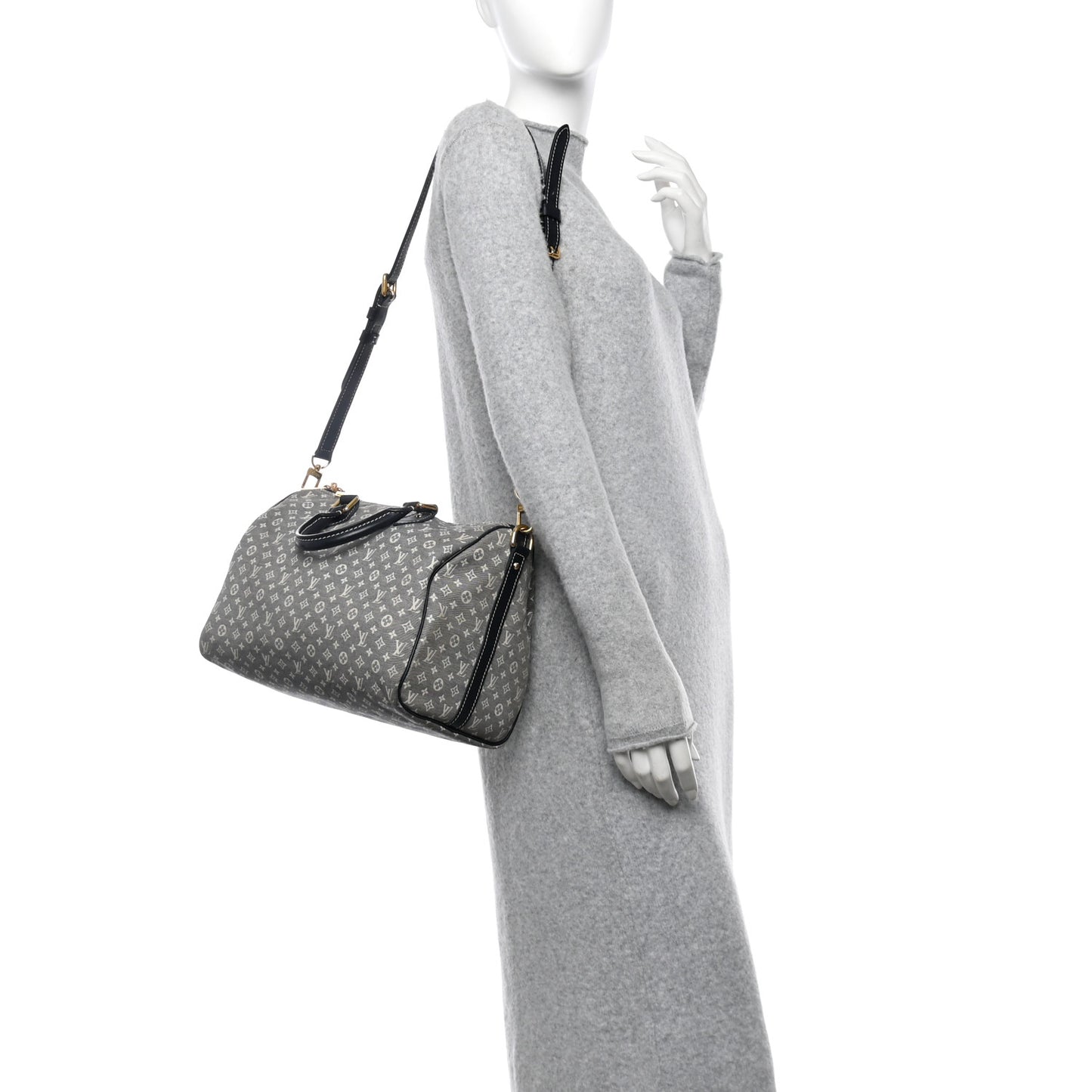 Monogram Idylle Speedy Bandouliere 30 Encre