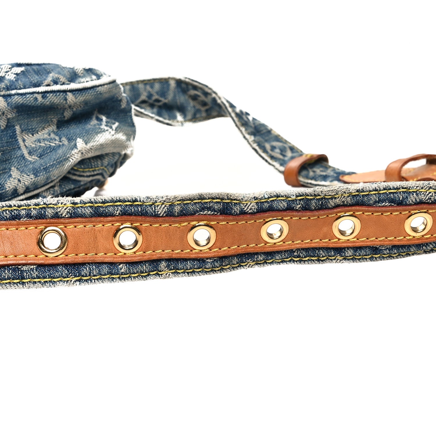 Louis Vuitton Monogram Denim Bum Bag Blue 12 of 15