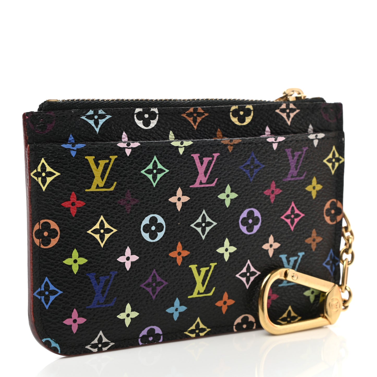 Monogram Multicolor Key Pouch Black Grenade