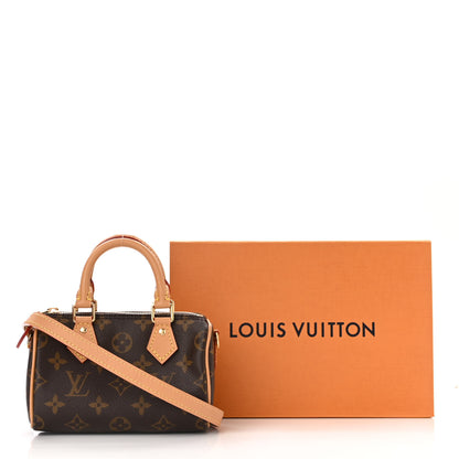 Louis Vuitton Monogram Nano Speedy Bandouliere 11 of 11