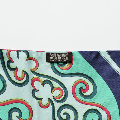 Hermes Silk Festival des Amazones Maxi Twilly 3 of 5