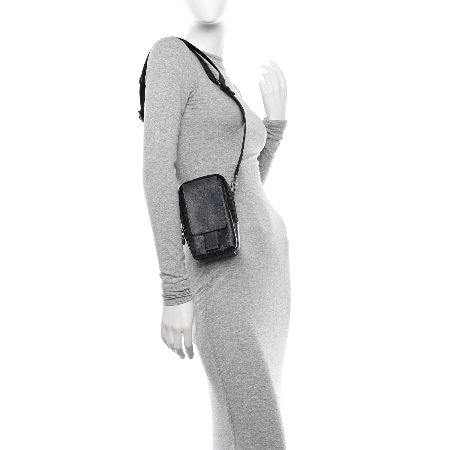 Louis Vuitton Monogram Eclipse Reverse Double Phone Pouch NM 2 of 10