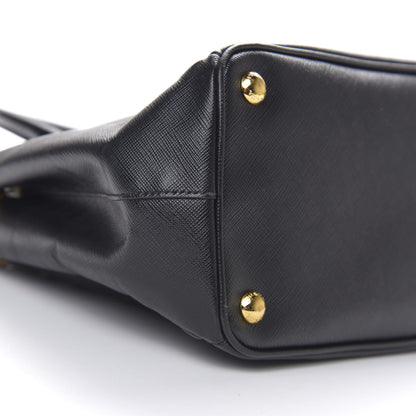 Prada Saffiano Medium Galleria Double Zip Tote Black 5 of 8