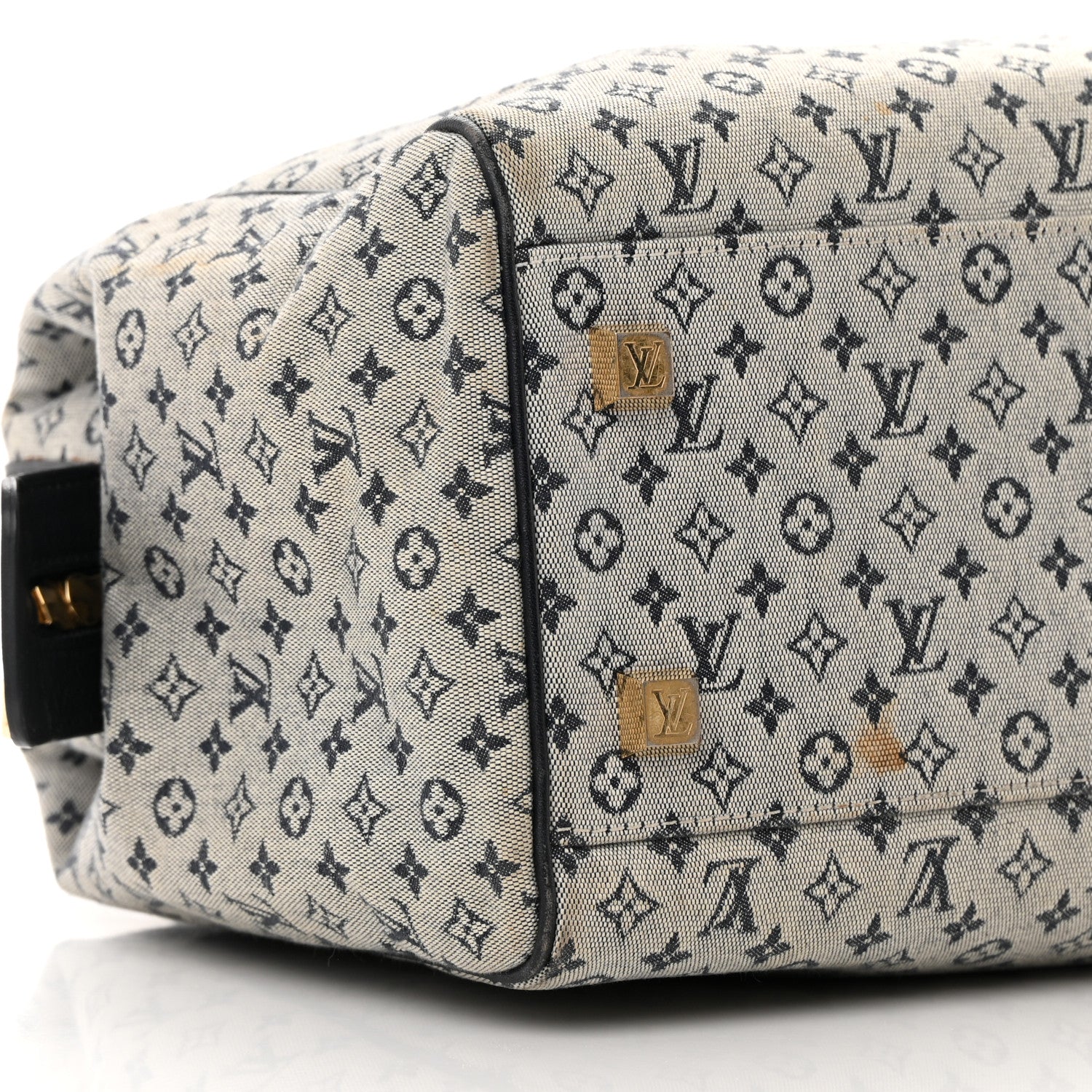 Louis Vuitton Mini Monogram Josephine GM Blue 8 of 15