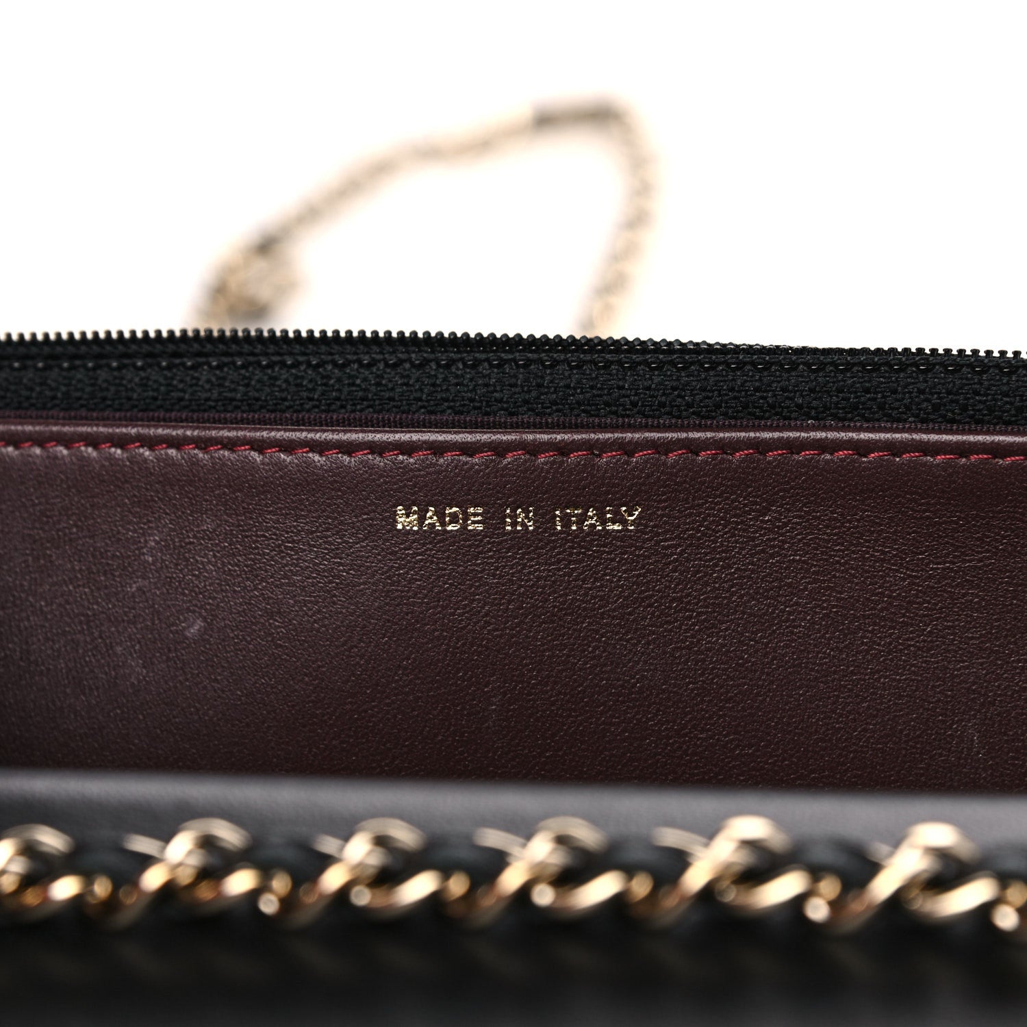 Chanel Lambskin Quilted Trendy CC Wallet On Chain WOC Black 6 of 16