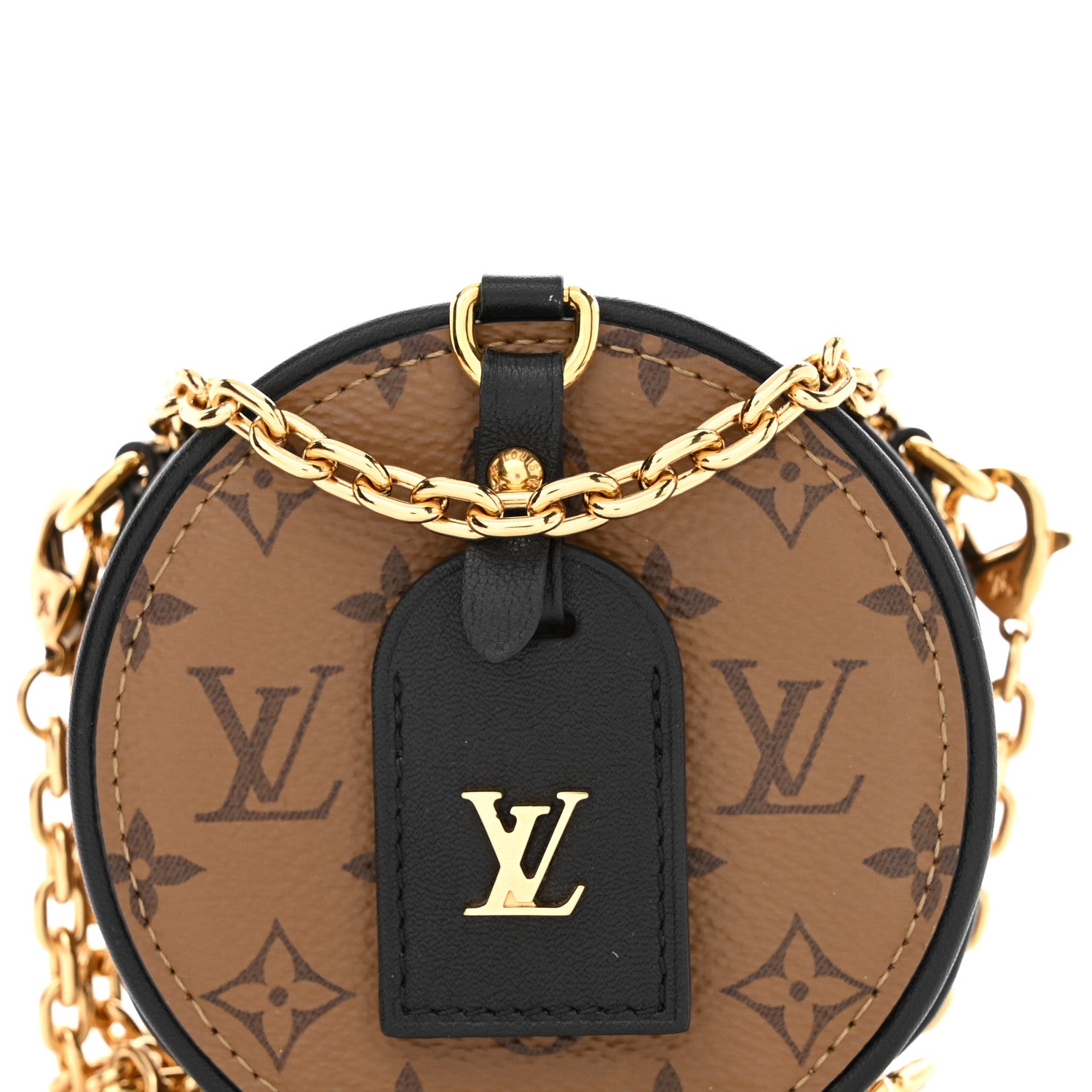 Louis Vuitton Reverse Monogram Boite Chapeau Necklace 6 of 8