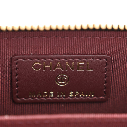 Chanel Caviar Quilted Zip Coin Purse Black 11 of 16