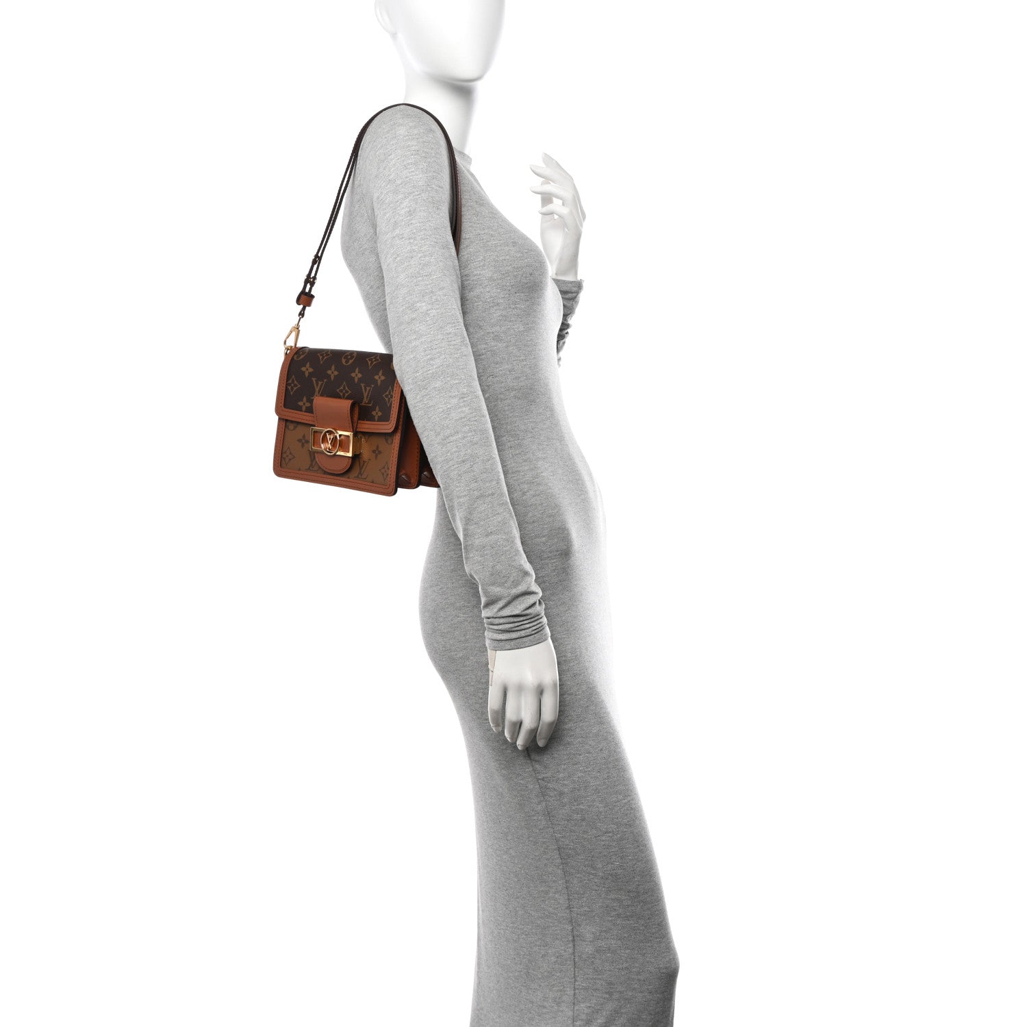 Louis Vuitton Reverse Monogram Dauphine Mini 2 of 9