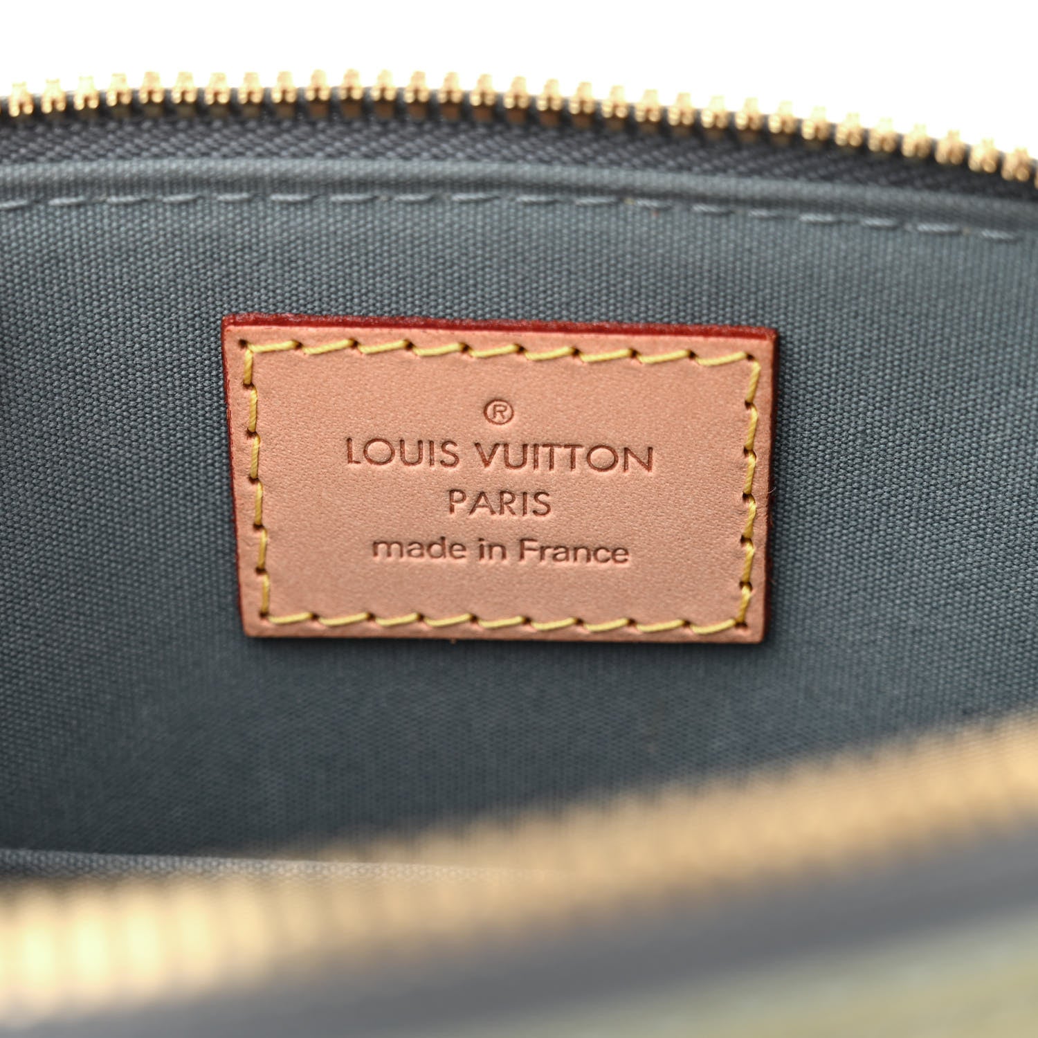 Louis Vuitton Vernis Alma BB Givre 6 of 10