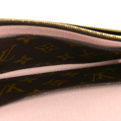 Louis Vuitton Monogram Emilie Wallet Rose Ballerine 5 of 12