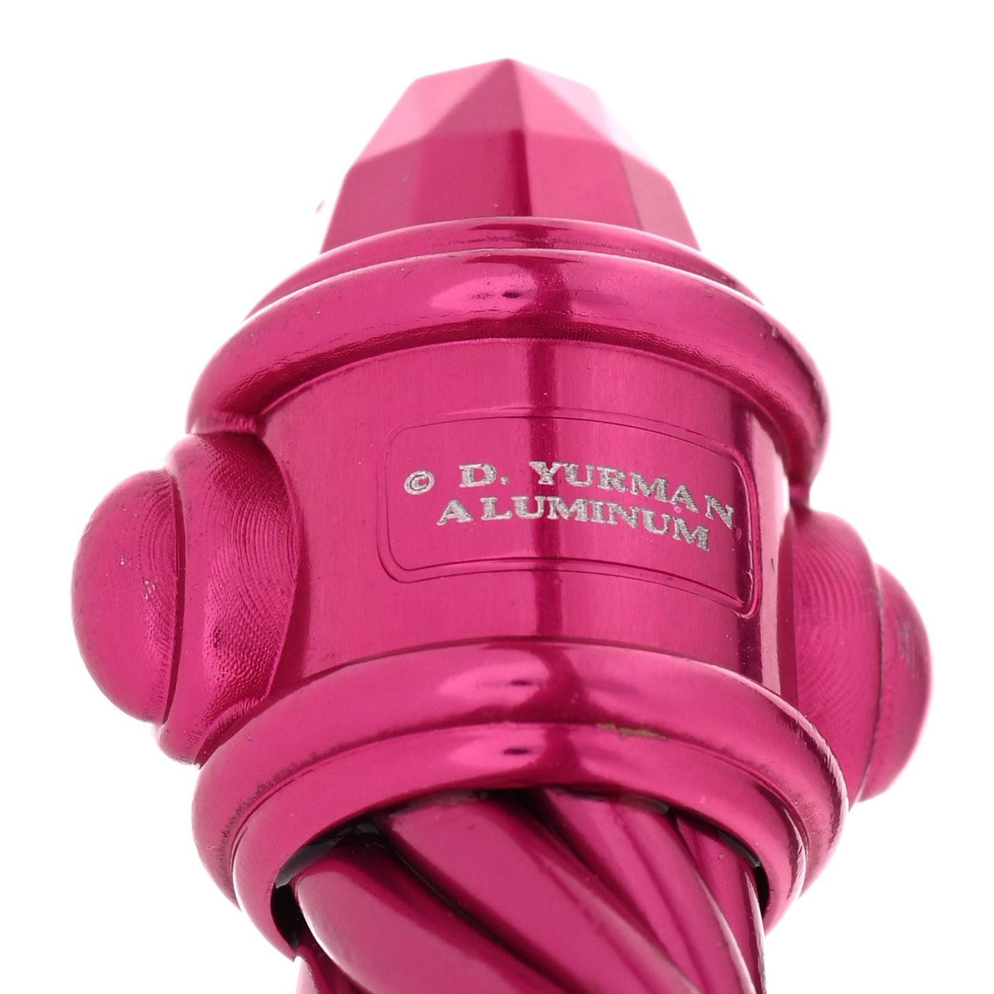 Aluminum 10mm Renaissance Cable Bracelet Pink