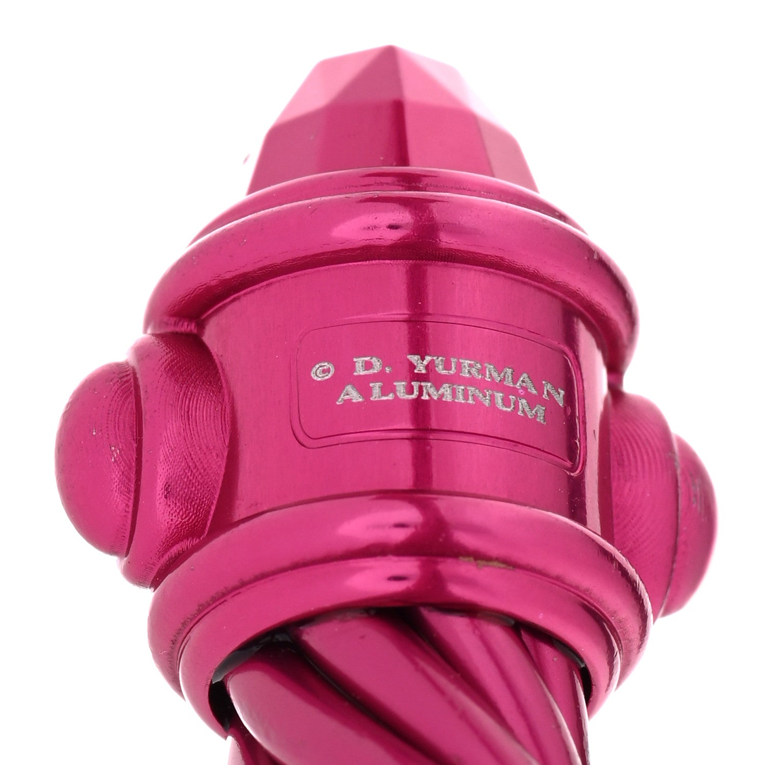 David Yurman Aluminum 10mm Renaissance Cable Bracelet Pink 3 of 3