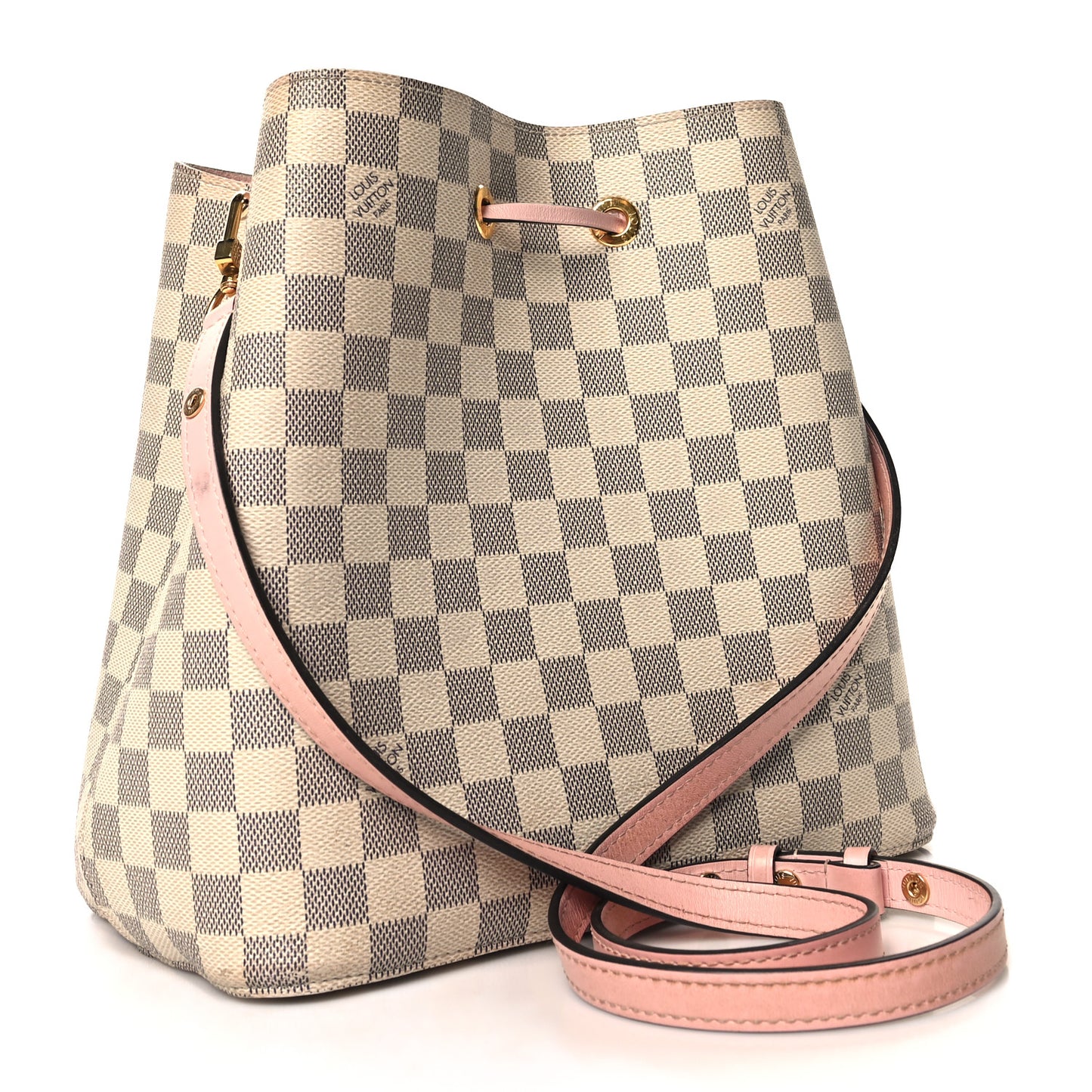 Damier Azur Neonoe MM Eau De Rose