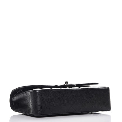 Chanel Caviar Quilted Medium Double Flap Black 4 of 8