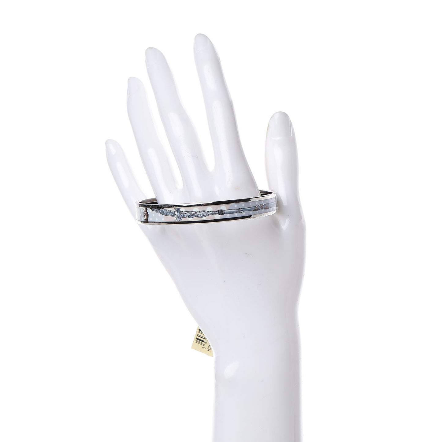 Enamel Printed Narrow Clic Clac A Pois Bracelet 70