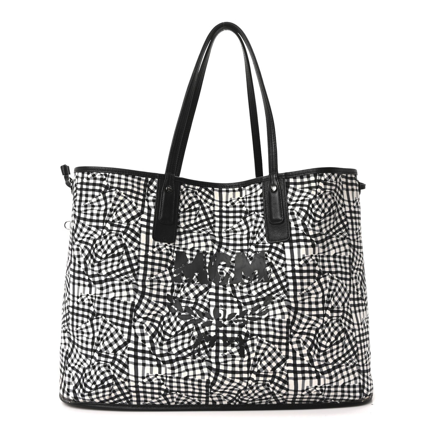 Visetos Large Liz Reversible Shopper Tote Black