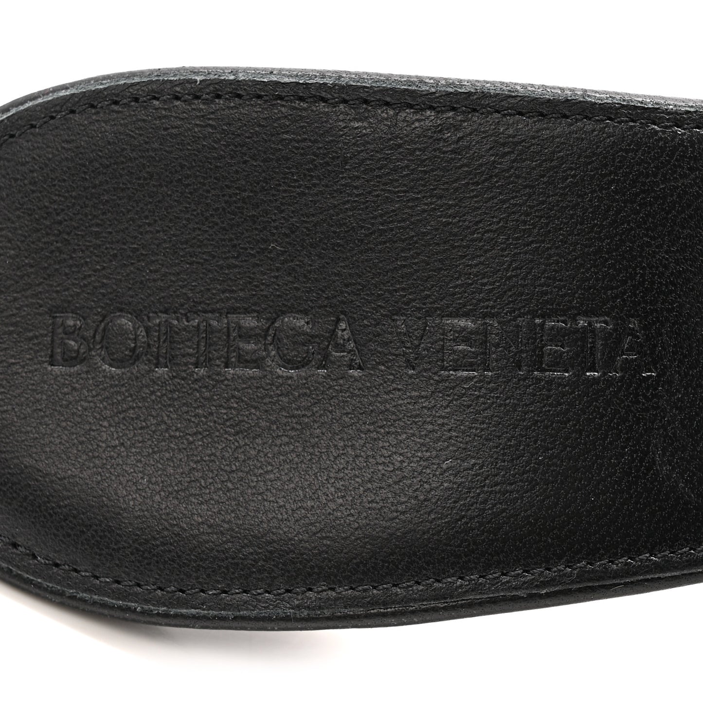Nappa Maxi Intrecciato Lido Mule Sandals 37.5 Black
