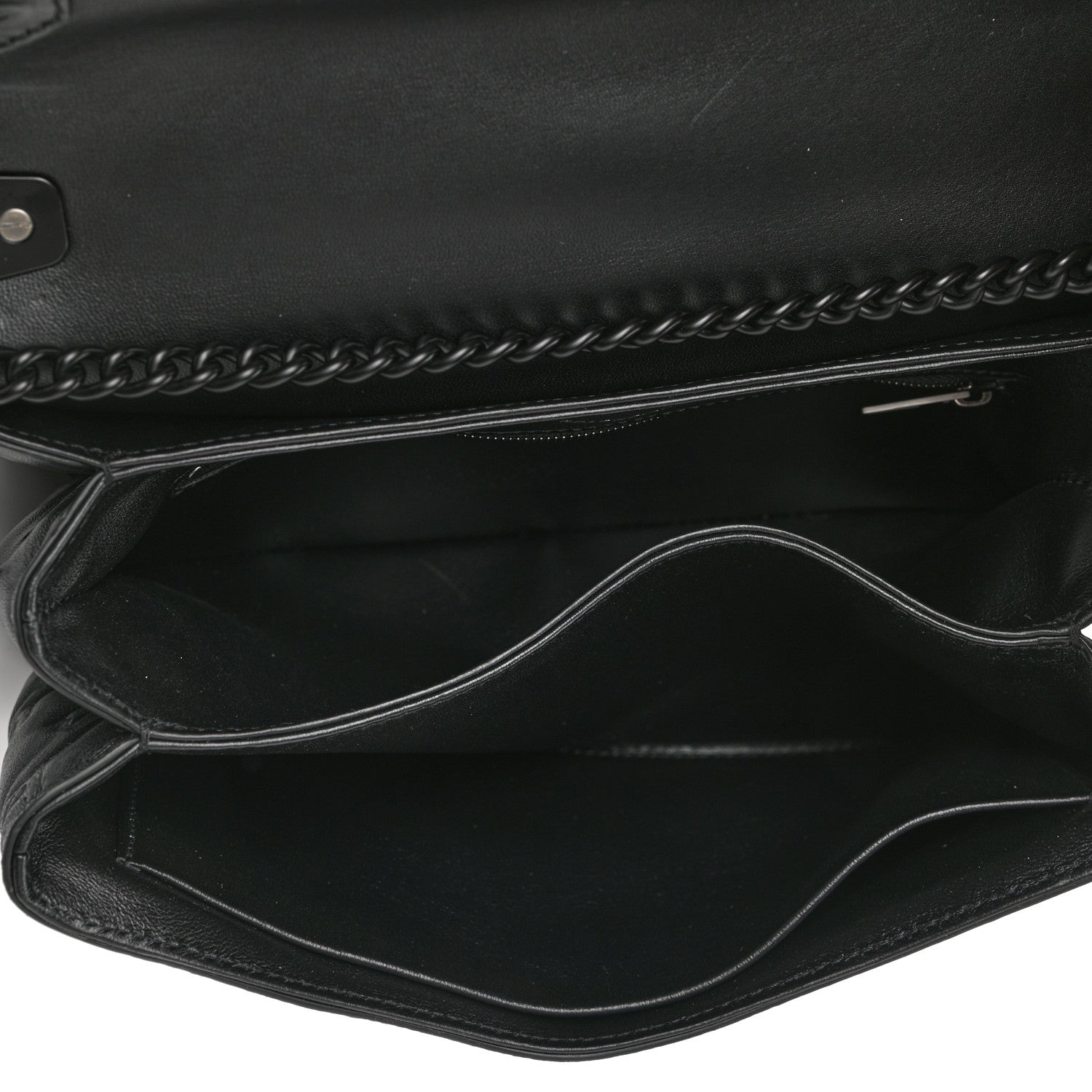Balenciaga Nappa BB Monogram Embossed Medium Triplet Bag Black 5 of 10