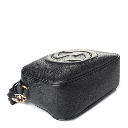 Gucci Pebbled Calfskin Small Soho Disco Bag Black 4 of 9