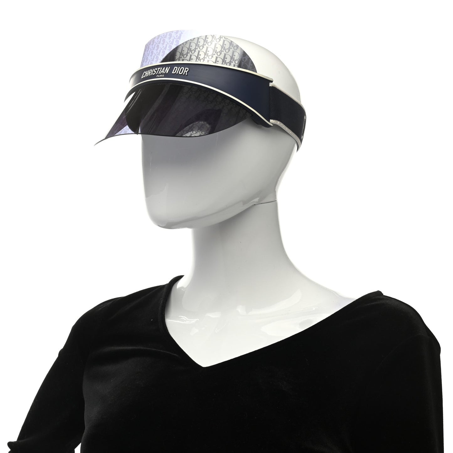 Oblique DiorClub V1U Sun Visor Blue
