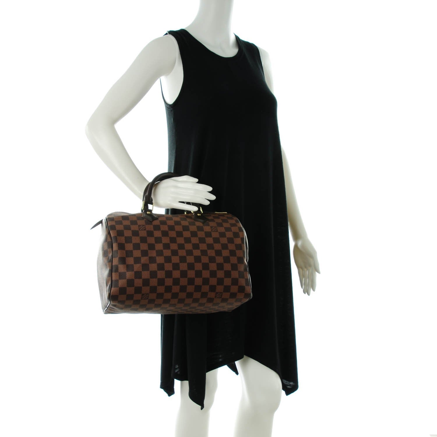 Louis Vuitton Damier Ebene Speedy 30 2 of 8