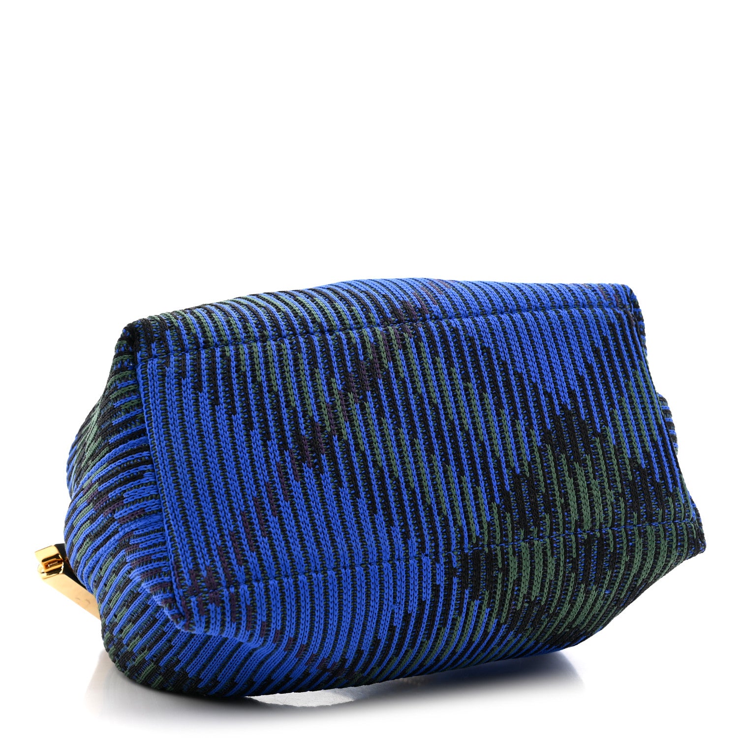 Burberry Canvas Knitted Check Mini Peg Duffle Bag Knight 4 of 9