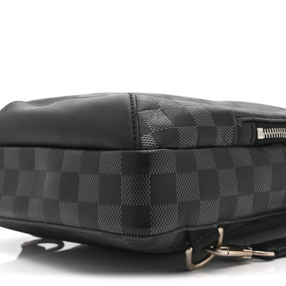 Louis Vuitton Damier Graphite Avenue Sling Bag Onyx Silver 10 of 10