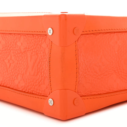 Louis Vuitton Taurillon Monogram Solar Ray Soft Trunk Orange 9 of 11