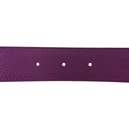 Hermes Swift Epsom 32mm Belt Strap 75 Anemone Capucine 3 of 5