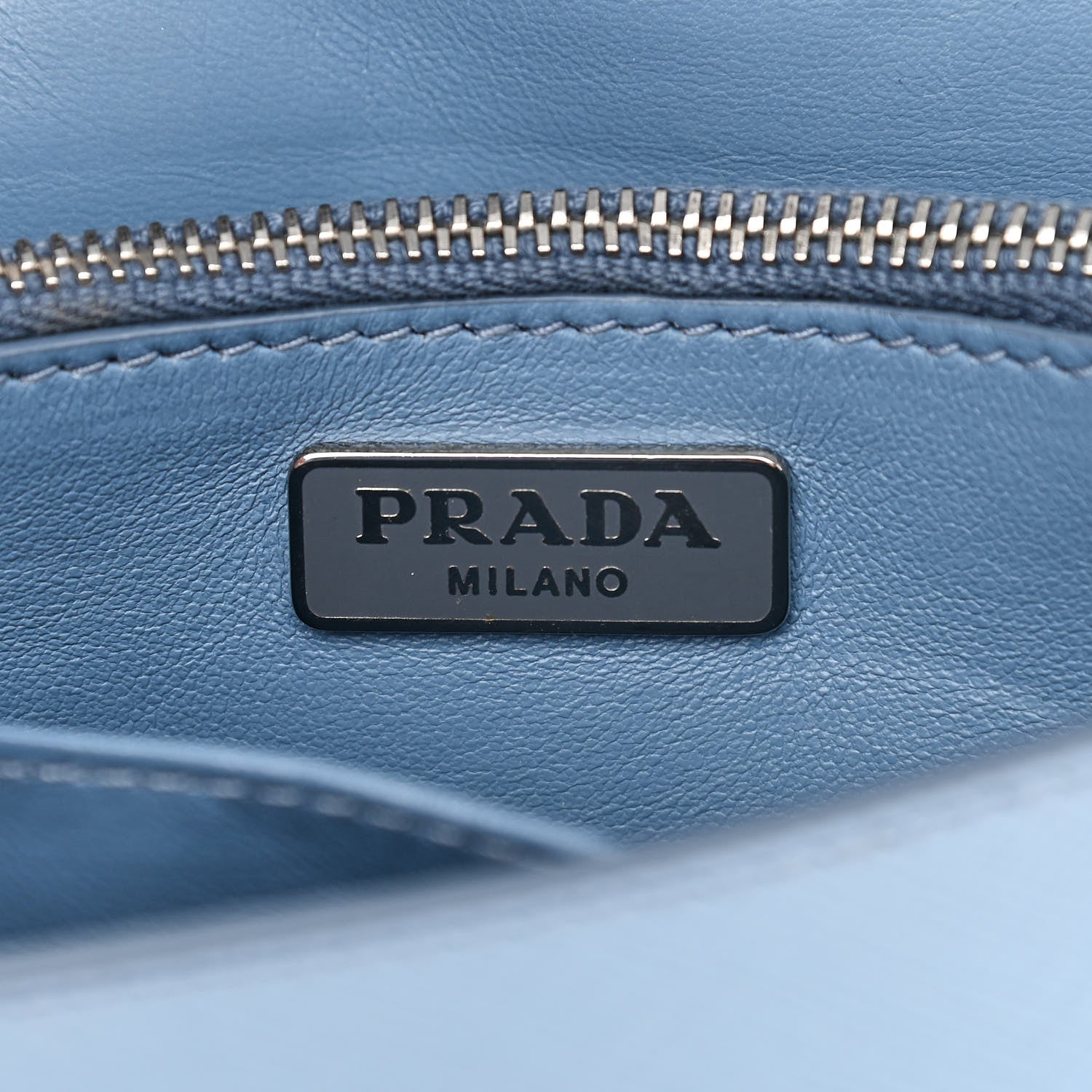 Prada Saffiano Lux Crossbody Bag Astrale 7 of 11