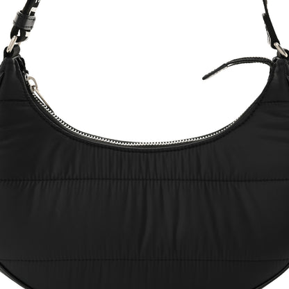 Celine Nylon Ava Shoulder Bag Black 7 of 9