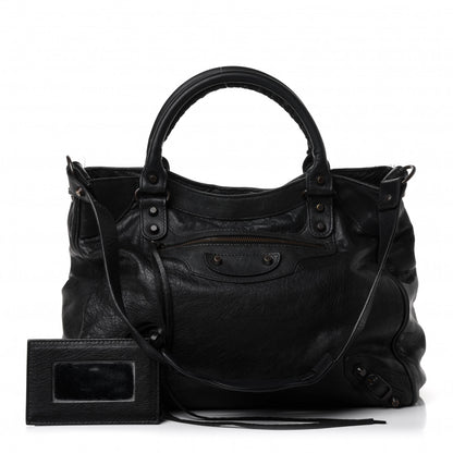 Balenciaga Agneau Classic Hardware Velo Black 1 of 4