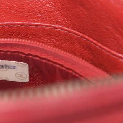 Chanel Lambskin Quilted CC Tassel Camera Case Red 8 of 12